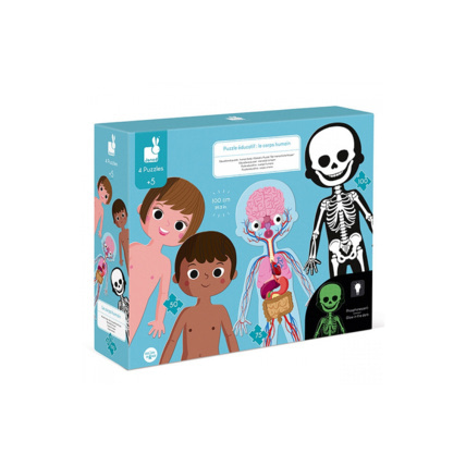 Avis Puzzle educatif le corps humain JANOD 1