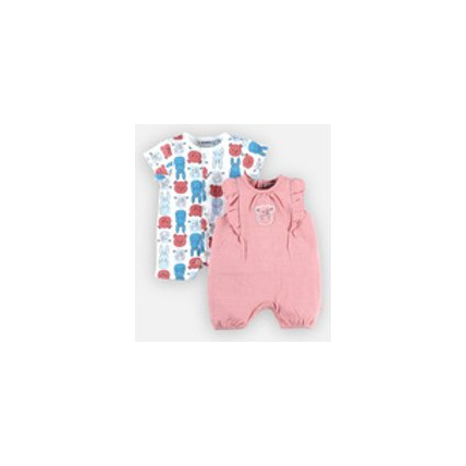 Avis Set de 2 combishorts en coton NOUKIE'S 2