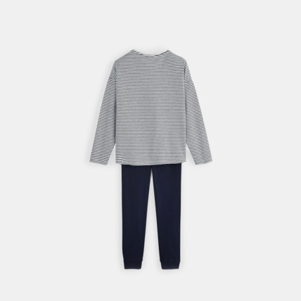 Avis Pyjama en jersey bleu fille OKAIDI 2