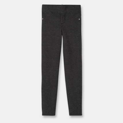 Avis Jegging effet jean noir fille OKAIDI 1