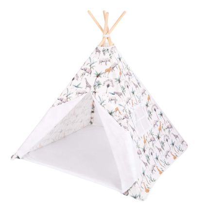 Avis Tipi tente enfant avec tapis, SAFARI Sevira Kids 1