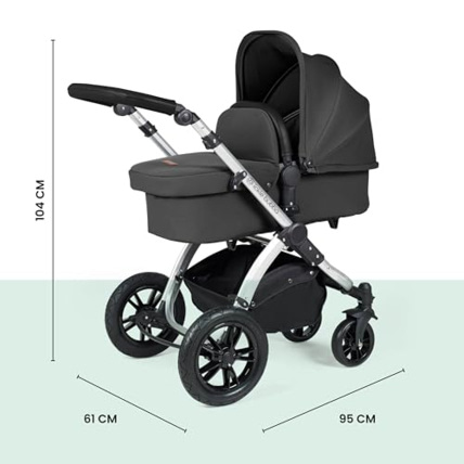 Poussette Trio Stomp Luxe avec base Isofix Cirrus Ickle Bubba Comparateur Avis Prix