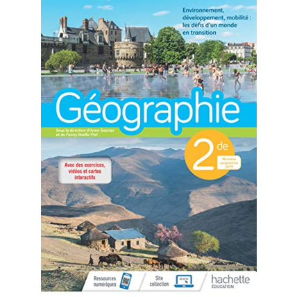 Avis Géographie 2nde - Livre élève - Ed. 2019 Hachette Éducation 1