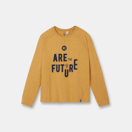 Avis T-shirt à message jaune garçon OKAIDI 1