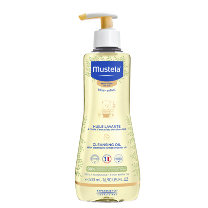 Avis Huile lavante à l'avocat bio Mustela 1
