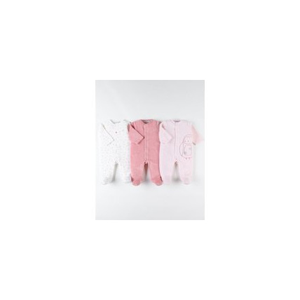 Avis Set de 2 pyjamas 1 pièce en velours NOUKIE'S 4