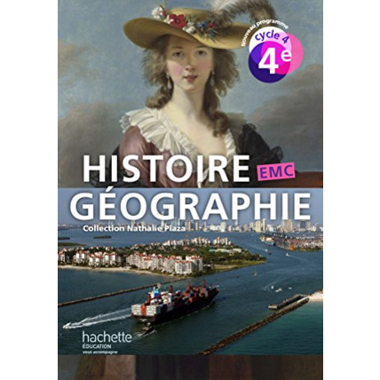 Avis Histoire-Géographie-EMC cycle 4 / 4e - Livre élève - éd. 2016 Hachette Éducation 1