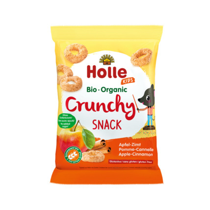 Avis Bio Crunchy Snack Pomme-Cannelle Holle 1
