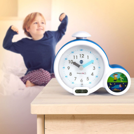 Réveil numérique,Réveil Enfant sans Tic-Tac pour Fille Garçon