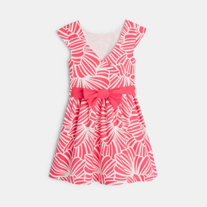 Avis Robe chic imprimée rose fille OKAIDI 2