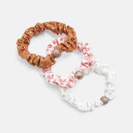 Avis Elastique chouchou fantaisie (lot de 3) rose fille OKAIDI 1