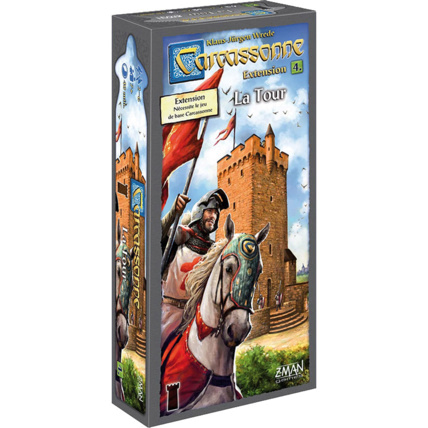 Avis Carcassonne Extension 4 La Tour ASMODEE 1