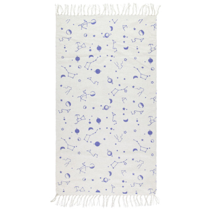 Avis Tapis de chambre tissé imprimé planètes Prémaman 1