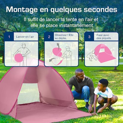 Avis Tente de plage Pop Up Active Era 2