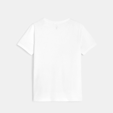 Avis T-shirt à sequins magiques blanc garçon OKAIDI 4