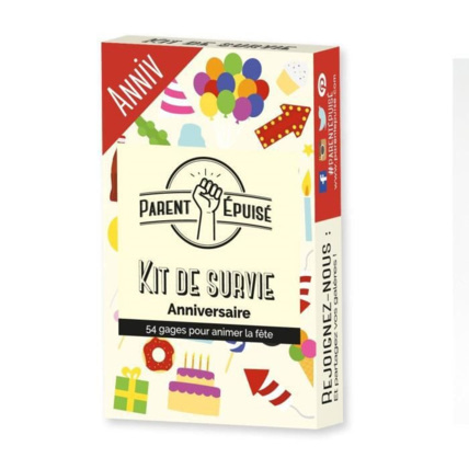 Avis Parent Épuisé - Kit de survie Anniversaire ASMODEE 1