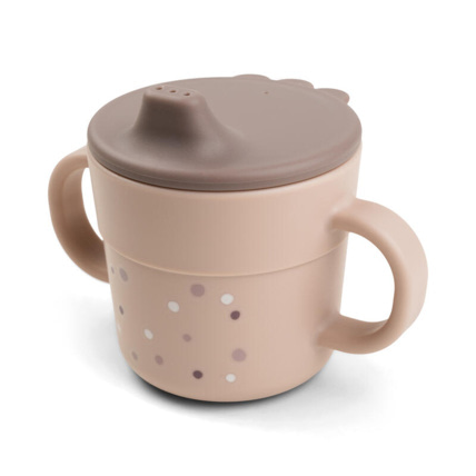 Avis Tasse d'apprentissage Foodie Dots DONE BY DEER 2
