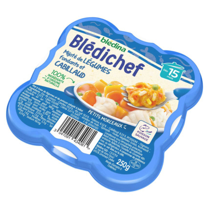 Avis BLEDICHEF Mijoté de légumes fondants et cabillaud Blédina 2