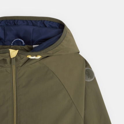 Avis Blouson déperlant à capuche vert garçon OKAIDI 3