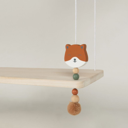 Avis Etagère suspendue en bois de paulownia avec cordes en coton MAISONS DU MONDE 3