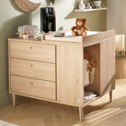 Avis Commode bébé chêne suave Ilot bébé Sauthon 1