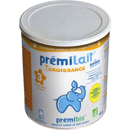 Avis Lait Prémilait Croissance PREMIBIO 1