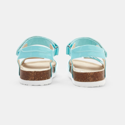 Avis Sandales confort vernies turquoise fille OKAIDI 4