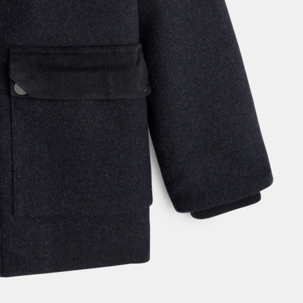 Avis Manteau de ville à capuche gris garçon OKAIDI 4