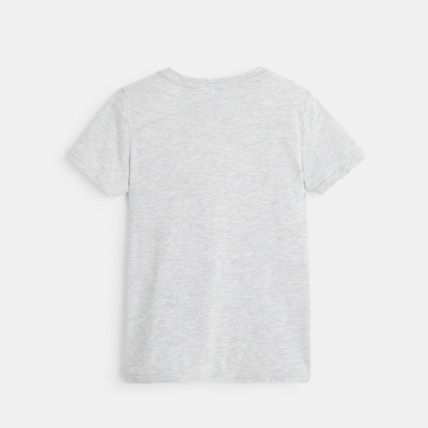 Avis T-shirt avec drapeaux en sequins blanc garçon OKAIDI 2