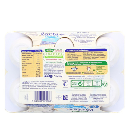 Avis Mini lactés nature Blédina 2