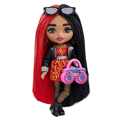 Avis Barbie Extra Minis - Cheveux rouges et noirs BARBIE 1