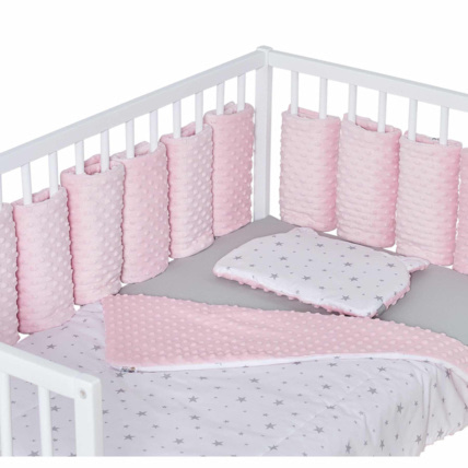 Avis Tour de lit modulable 10 pièces extra doux, MINKY Sevira Kids 8