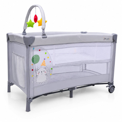 Avis Lit parapluie double hauteur complet hérisson Duo ASALVO 2