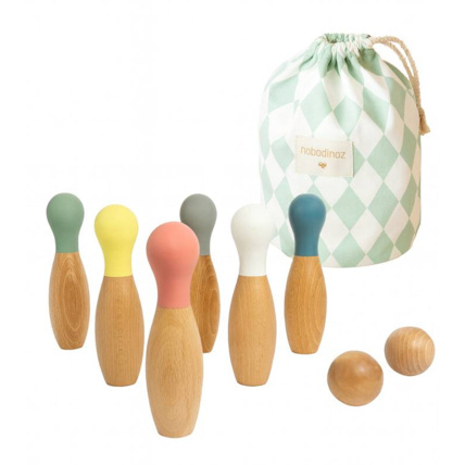 Avis Jeu de quilles en bois NOBODINOZ 1