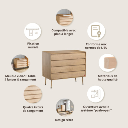 Avis Commode bébé Bosque Petite Amélie 4