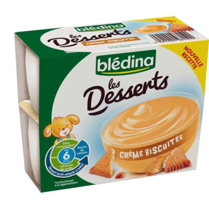 Avis Les desserts - Crème biscuitée Blédina 1