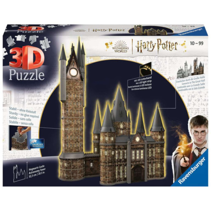 Avis Puzzle Château Poudlard illuminé - Tour d'Astronomie / Harry Potter - de 10 ans RAVENSBURGER 1