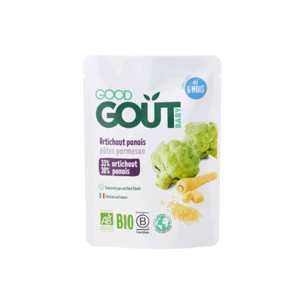 Avis Petit plat Bio Artichauts Panais Pâtes Parmesan Good Goût 1