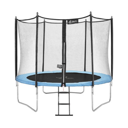 Avis Trampoline de jardin 250 cm + filet de sécurité + échelle Kangui 1