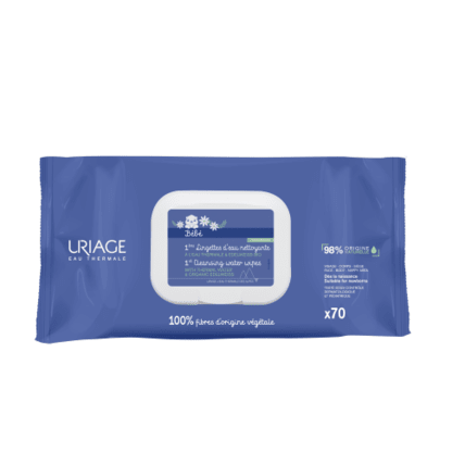 Avis Lingettes d'eau nettoyante Uriage 1