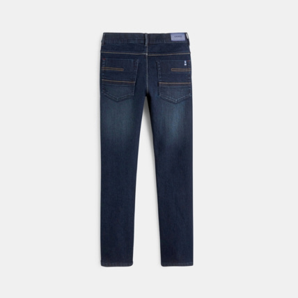 Avis Jean skinny hyper stretch bleu garçon OKAIDI 5