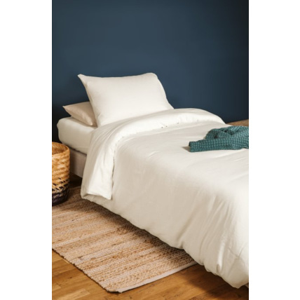 Avis Housse de couette pur Coton Bio pour lit 1 personne KADOLIS 3