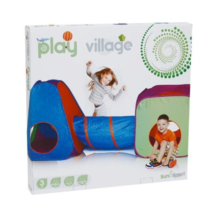 Avis Tente 3 en 1 Play Village SUN & SPORT 1