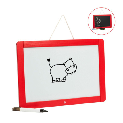 Avis Grande ardoise murale double face Oxybul 1