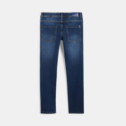 Avis Jean droit hyper-stretch bleu garçon OKAIDI 5