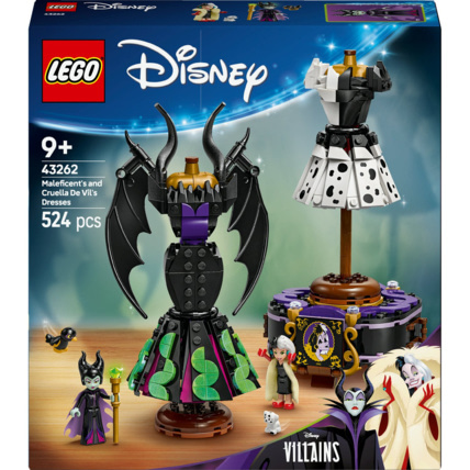 Avis Les robes de Maléfique et Cruella d'enfer Disney LEGO 1