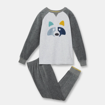 Avis Pyjama 2 pièces en velours gris garçon OKAIDI 1