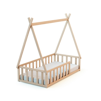 Avis Lit Tipi au sol en bois Webaby 2