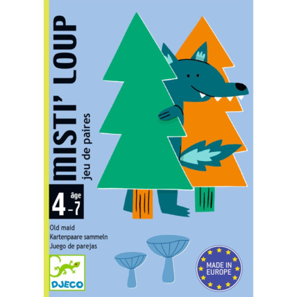 Avis Jeu de cartes Misti'Loup DJECO 1