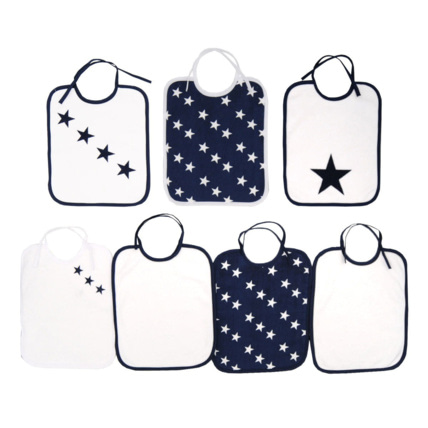Avis Lot de 7 bavoirs Etoiles Naissance Babycalin 1